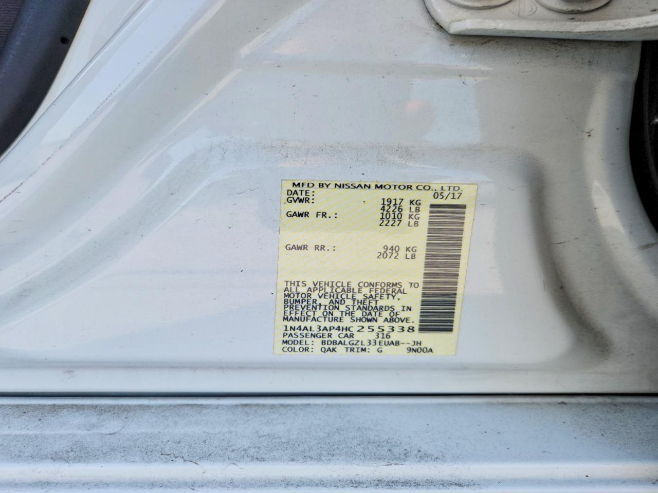 Nissan Altima 2.5 S