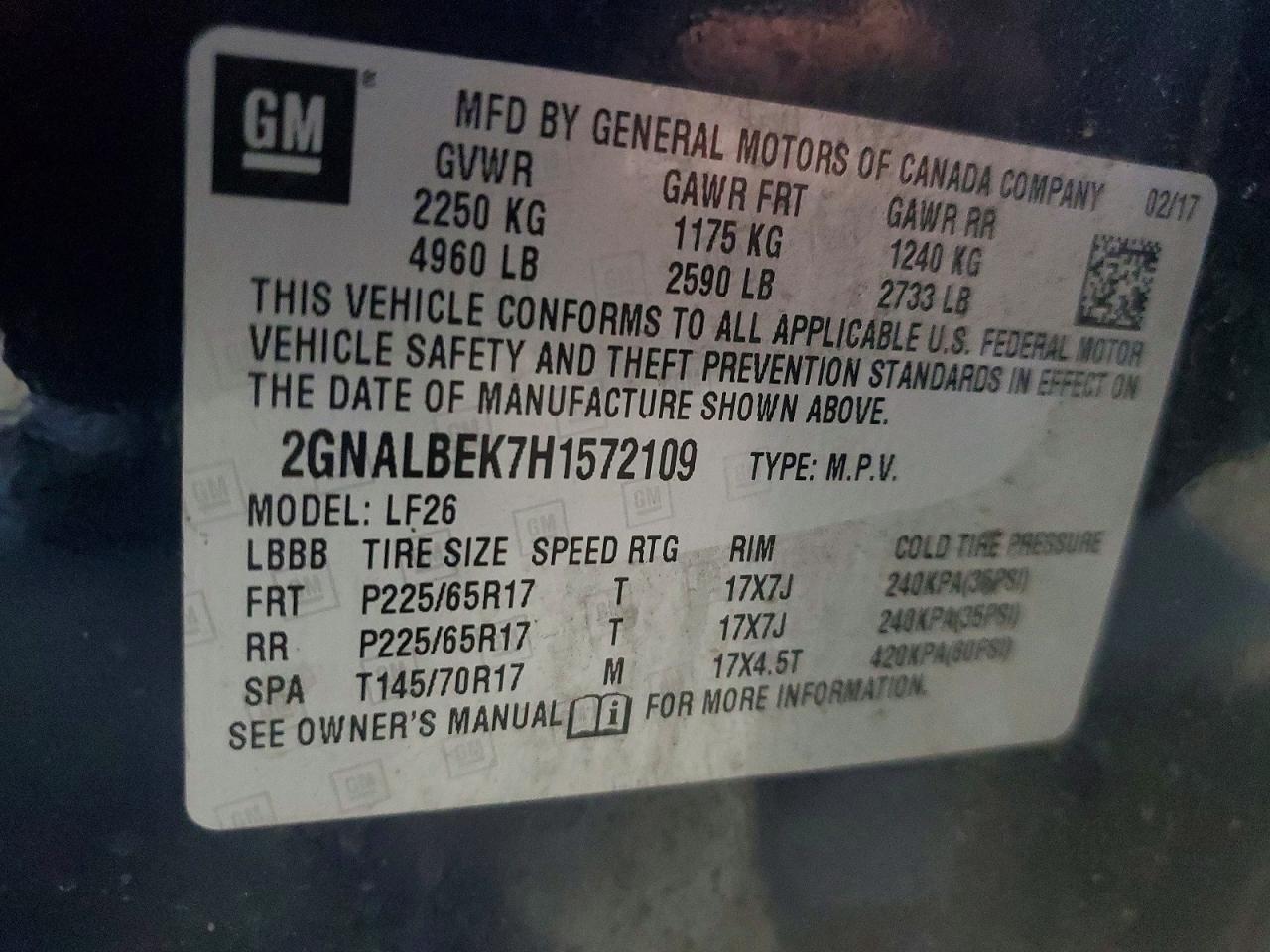Chevrolet Equinox Ls