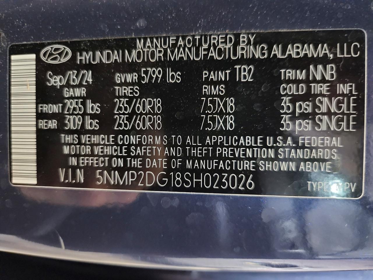 Hyundai SANTA FE Sel