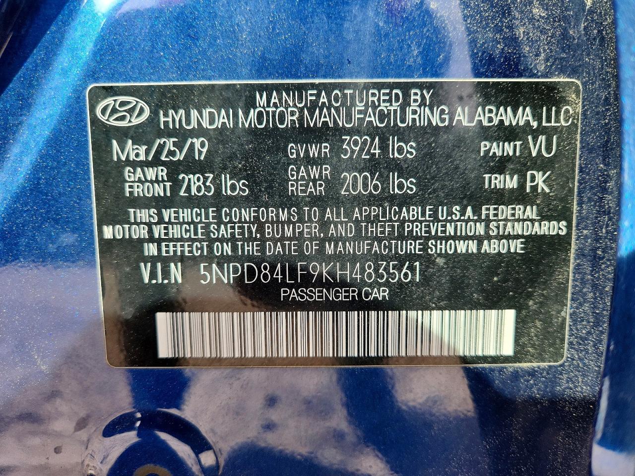 Hyundai ELANTRA Sel