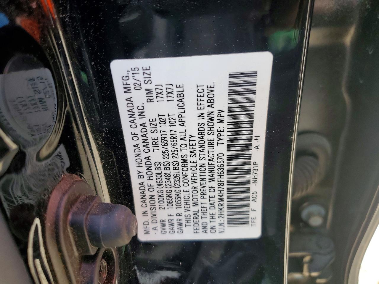 Honda Crv Exl