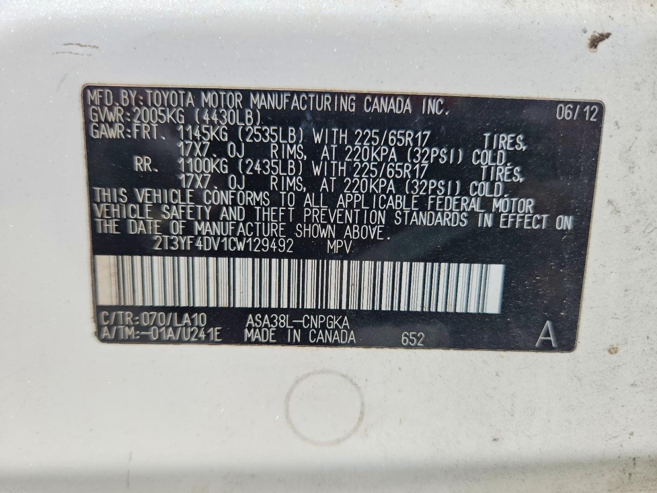 Toyota RAV4 Limited