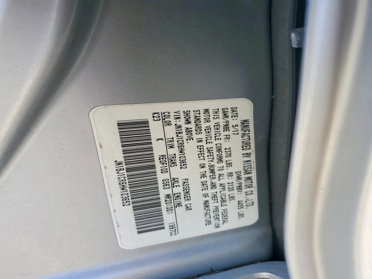 Nissan Rogue Sv