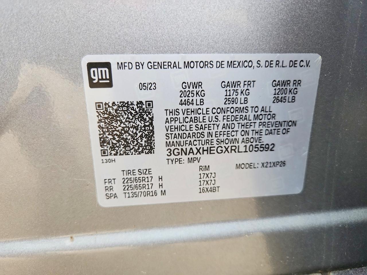 Chevrolet Equinox Ls