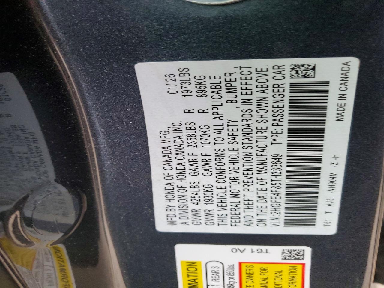 Honda Civic Sport