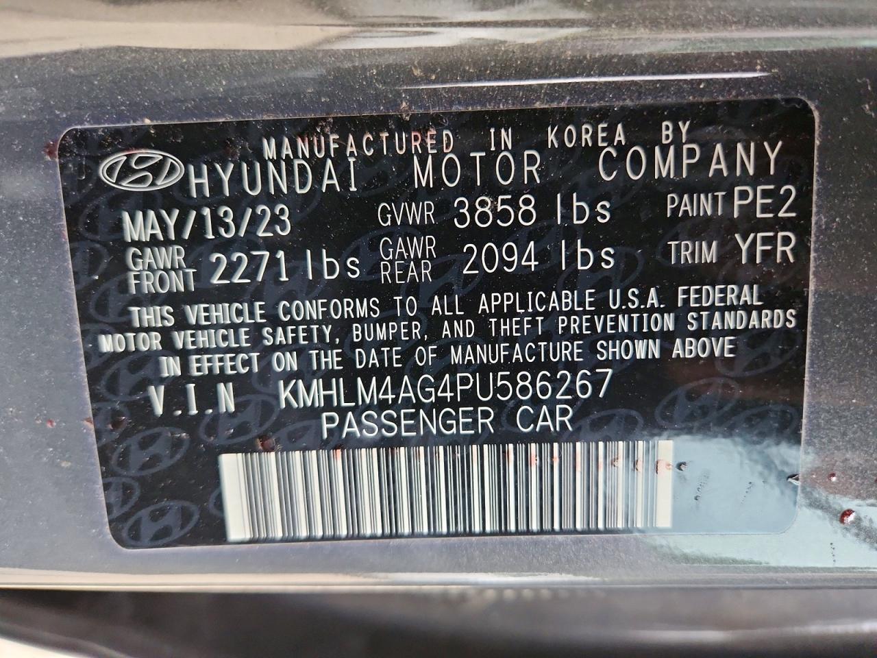 Hyundai ELANTRA Sel