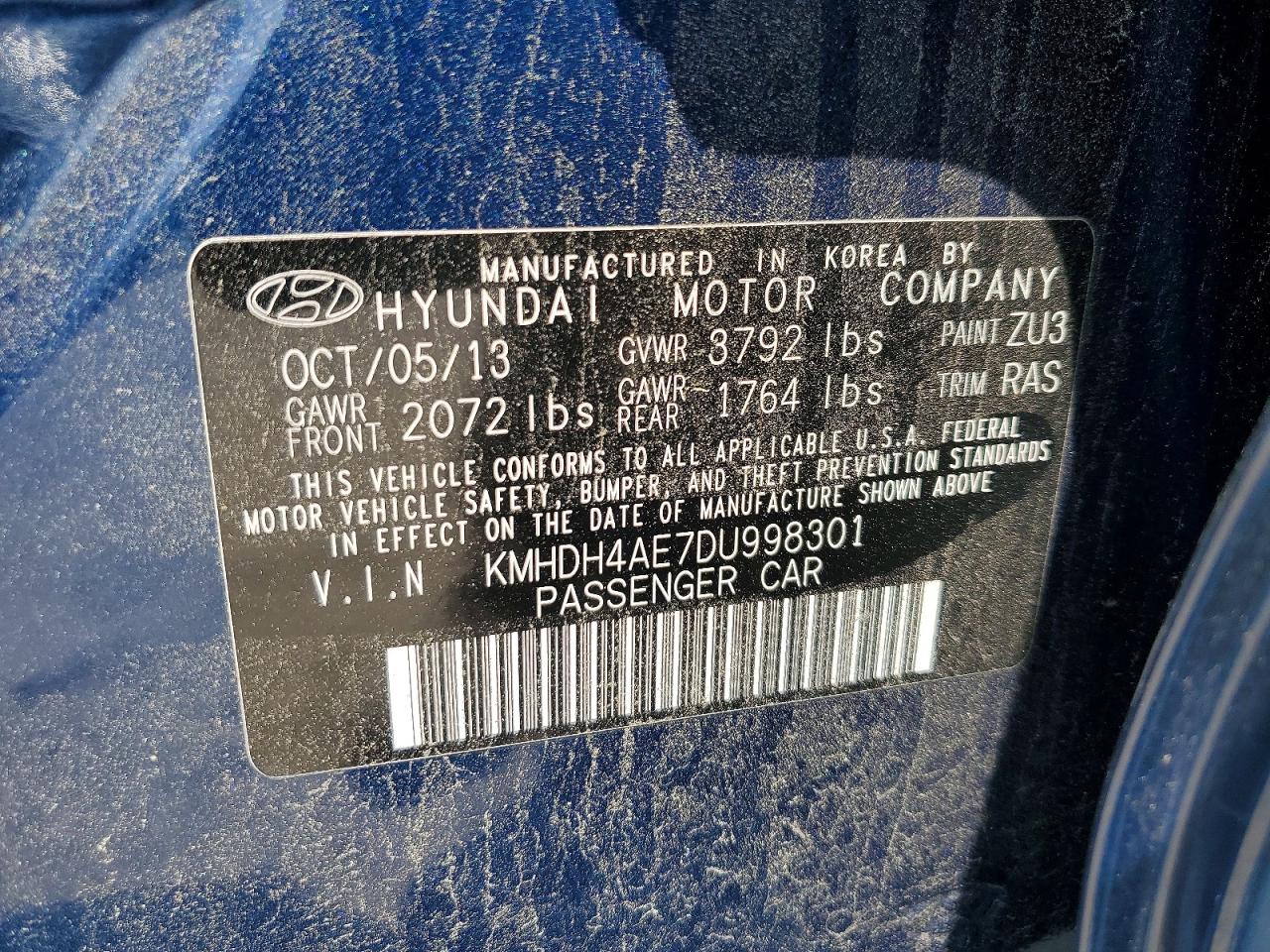Hyundai ELANTRA Gls
