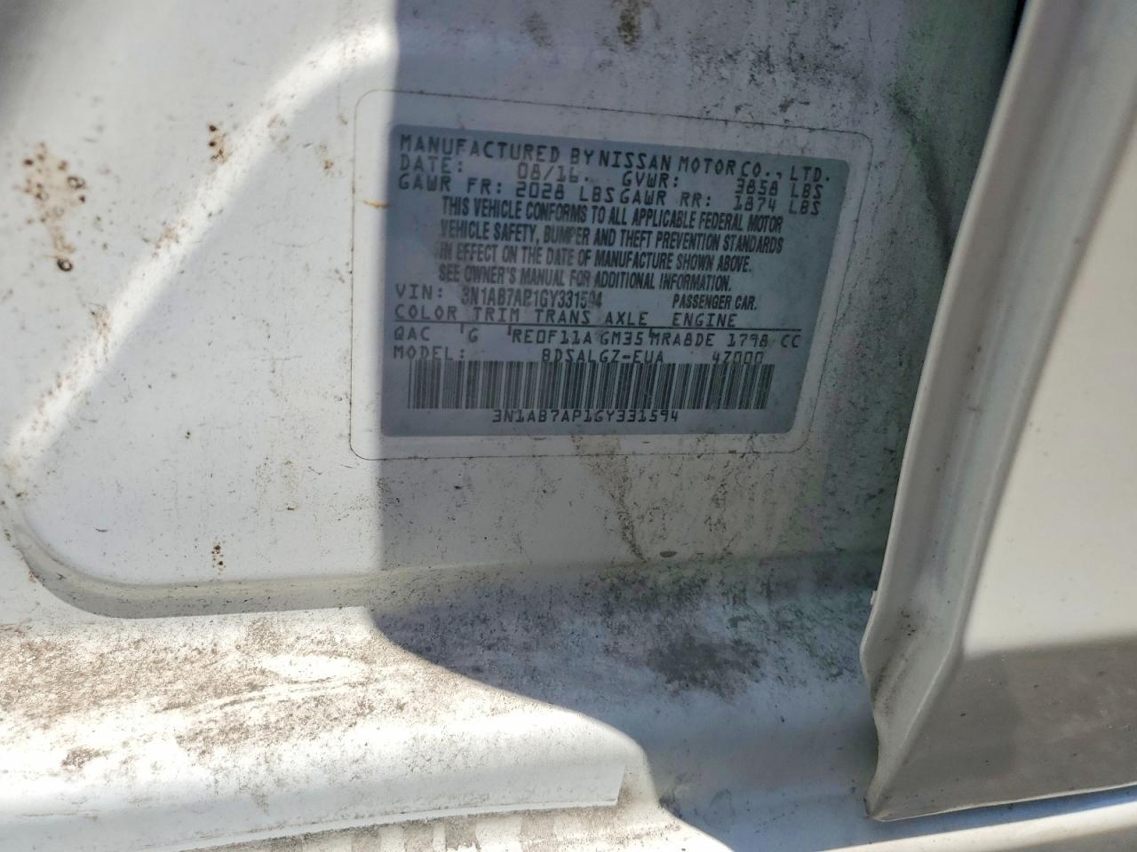 Nissan Sentra Sl