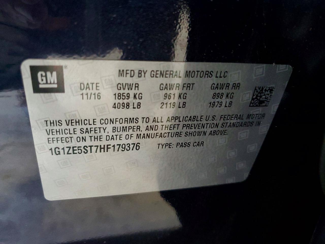 Chevrolet Malibu Lt