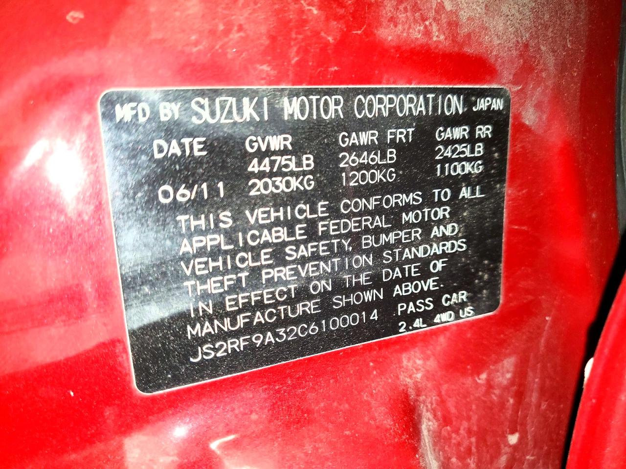 Suzuki Kizashi Se