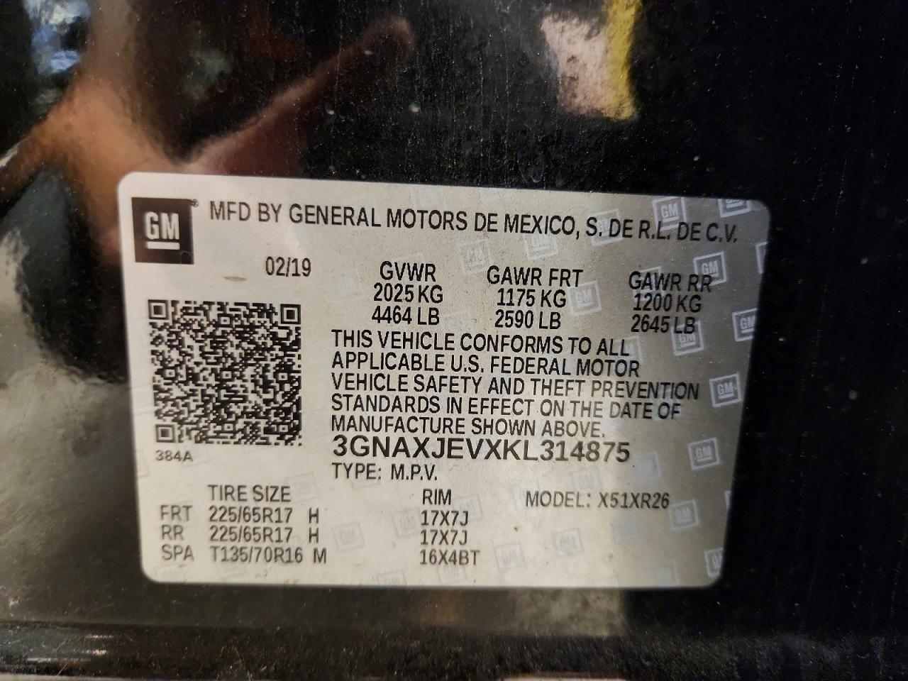 Chevrolet Equinox Lt