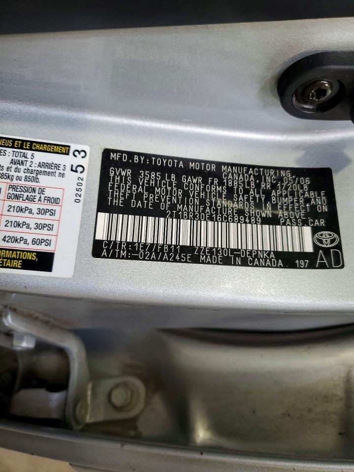 Toyota Corolla Le