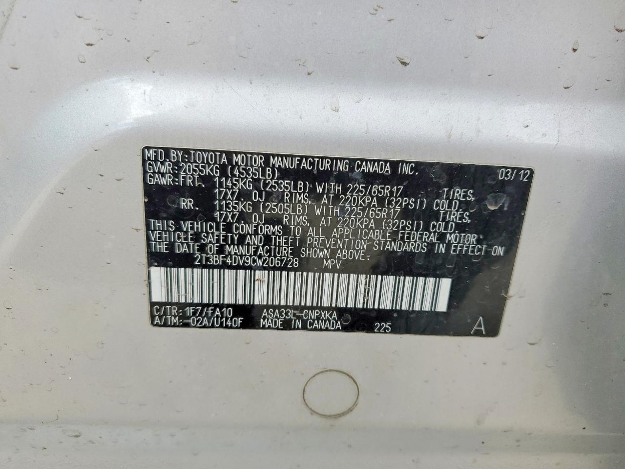 Toyota RAV4 Base