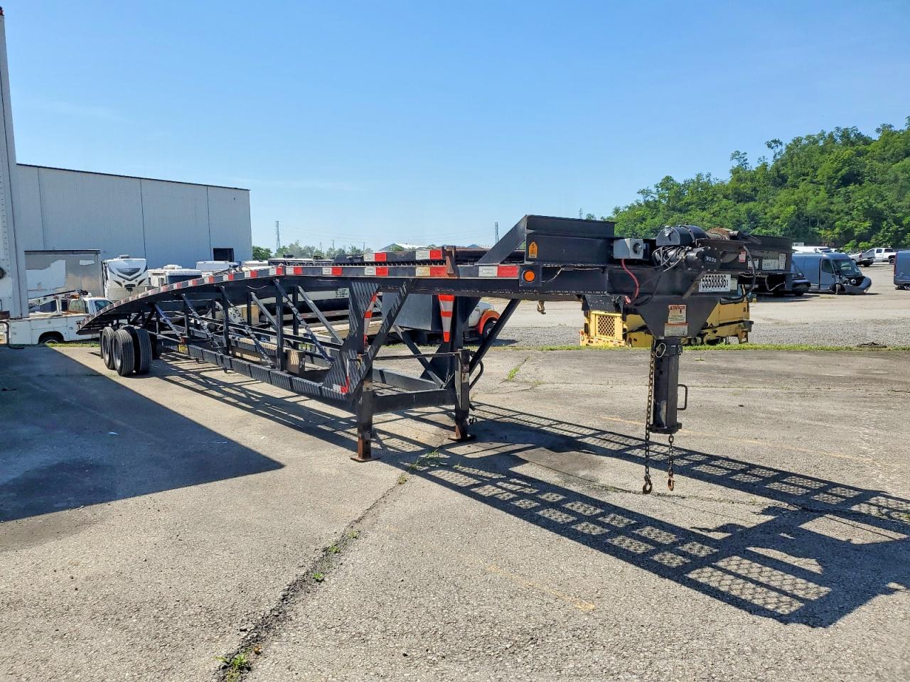 Salvage Car Hauler Trailer Image