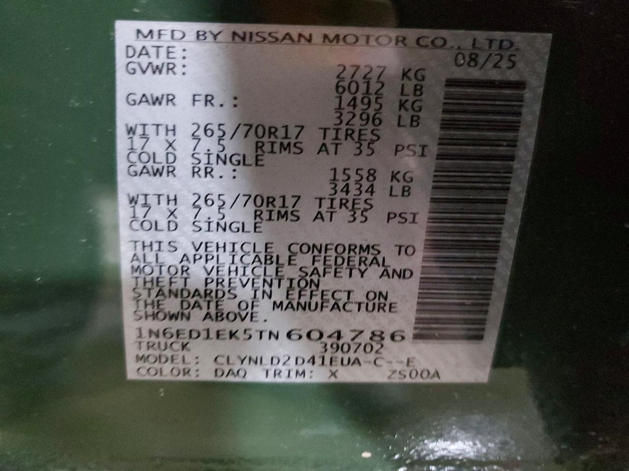Nissan Frontier Pro-4x