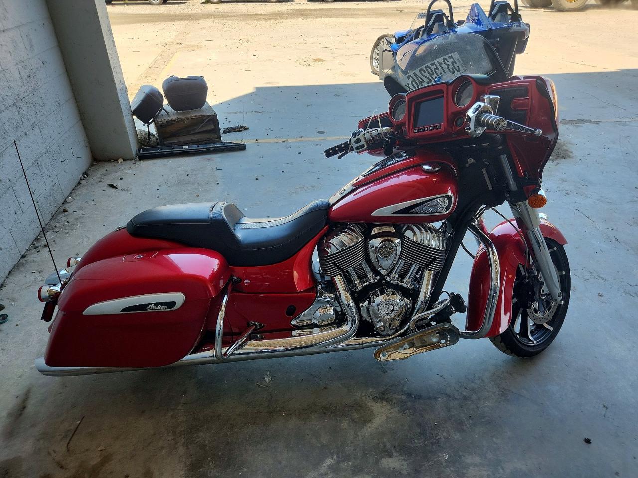 Salvage Indian Motorcycle Co. Motorcycle Image