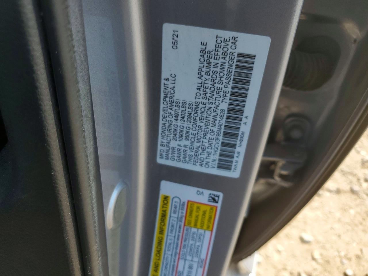 Honda Accord Touring Hybrid