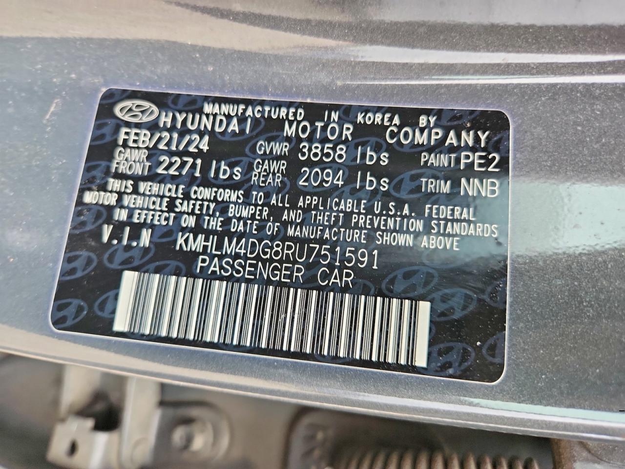 Hyundai ELANTRA Sel