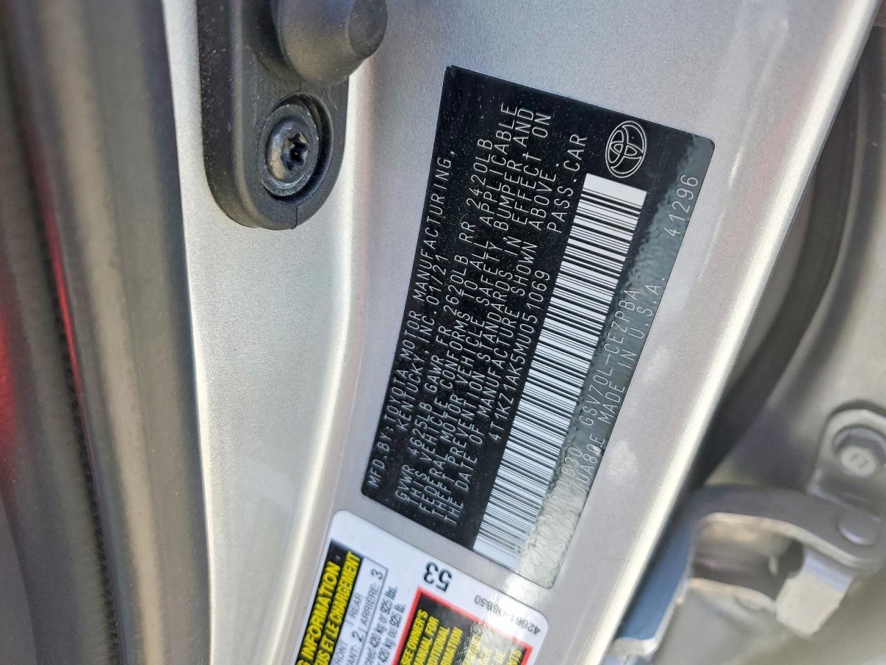 Toyota Camry Xse V6