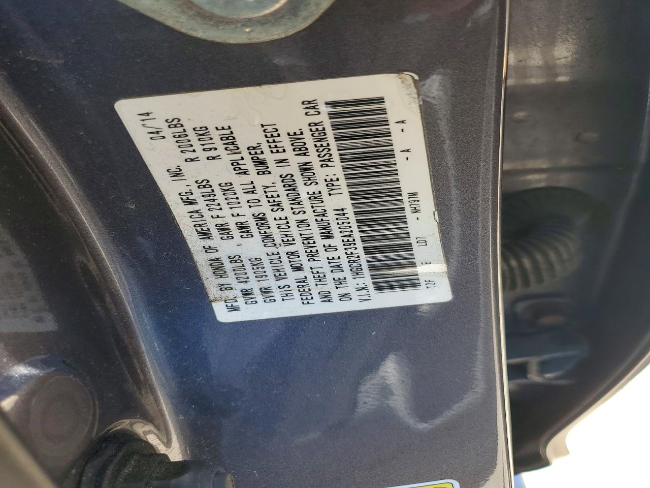Honda Accord Lx