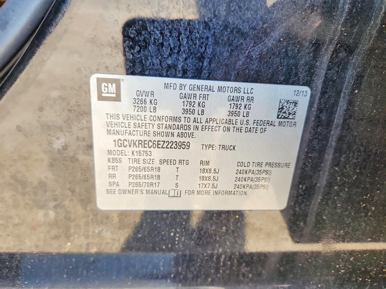 Chevrolet Silverado K1500 Lt
