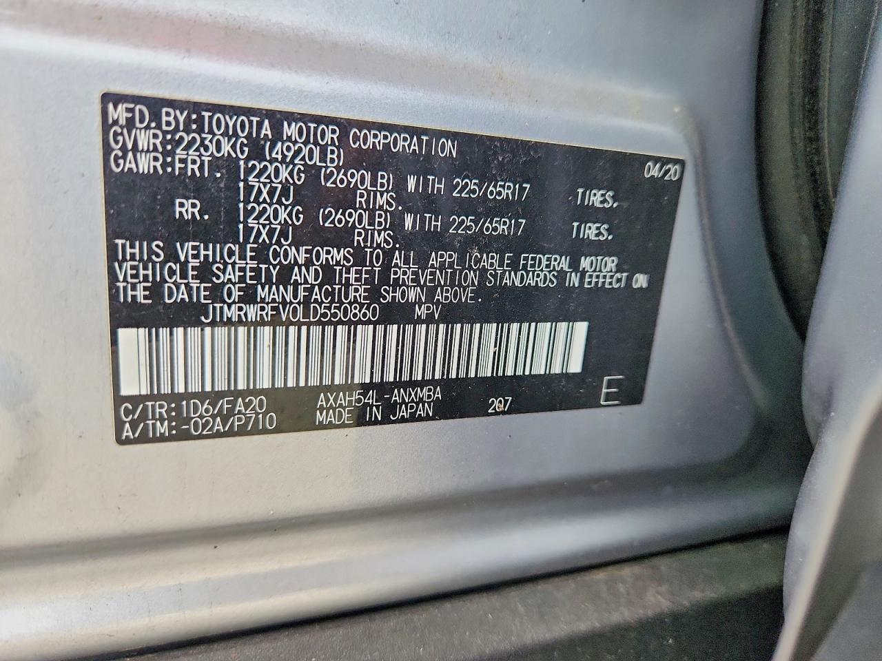 Toyota RAV4 Xle