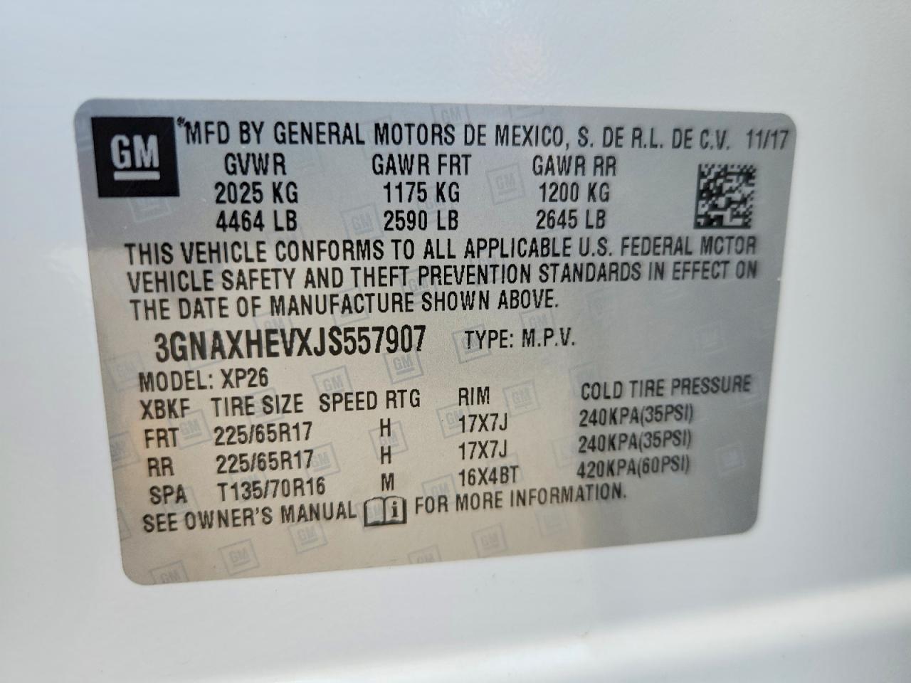 Chevrolet Equinox Ls