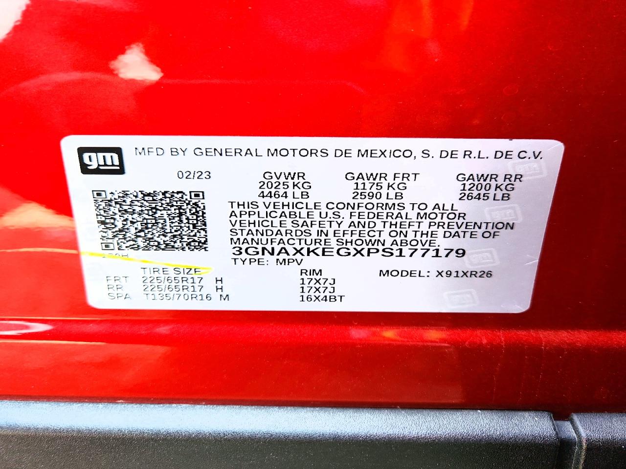 Chevrolet Equinox Lt