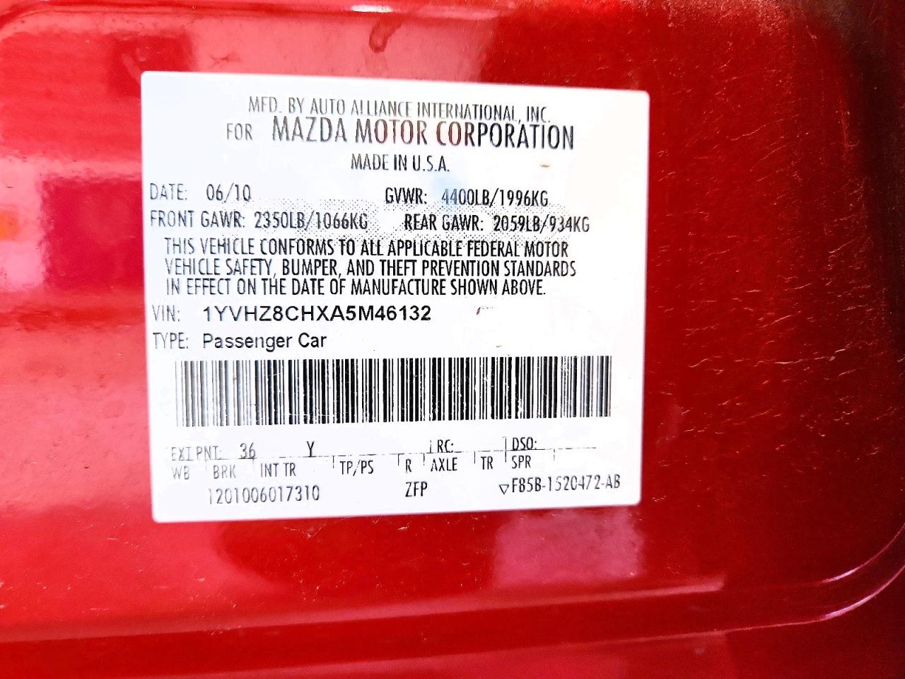 Mazda 6 I