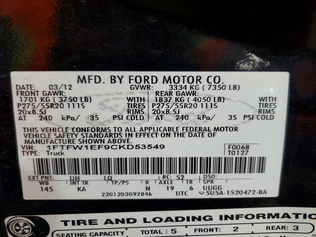 Ford F-150 Supercrew