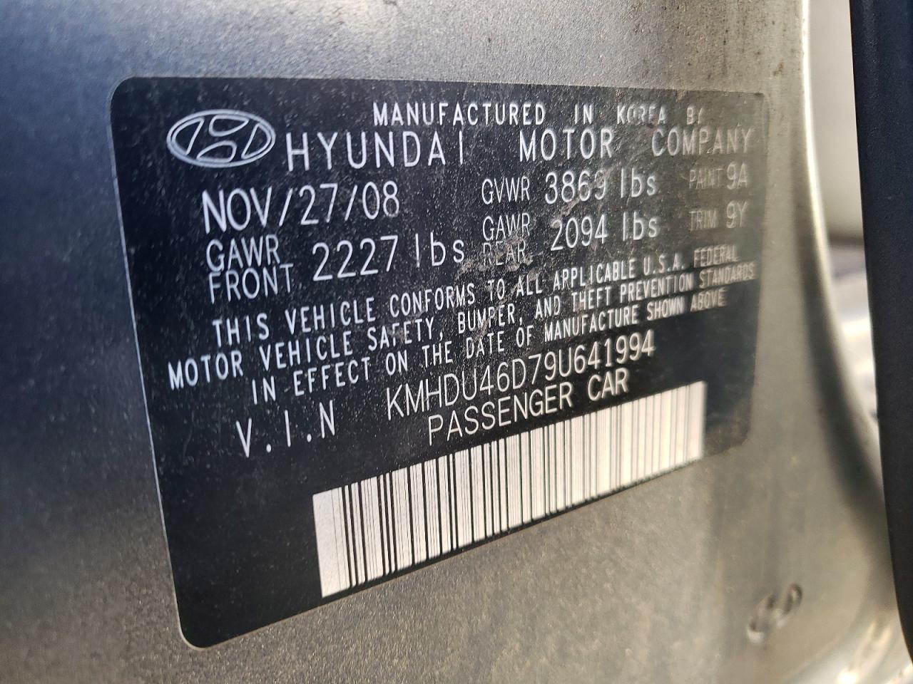 Hyundai ELANTRA Gls