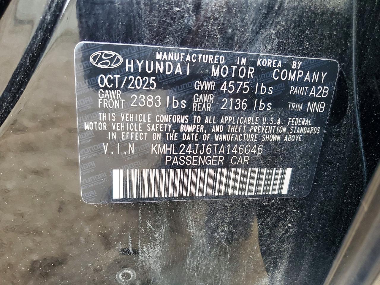 Hyundai SONATA Blue