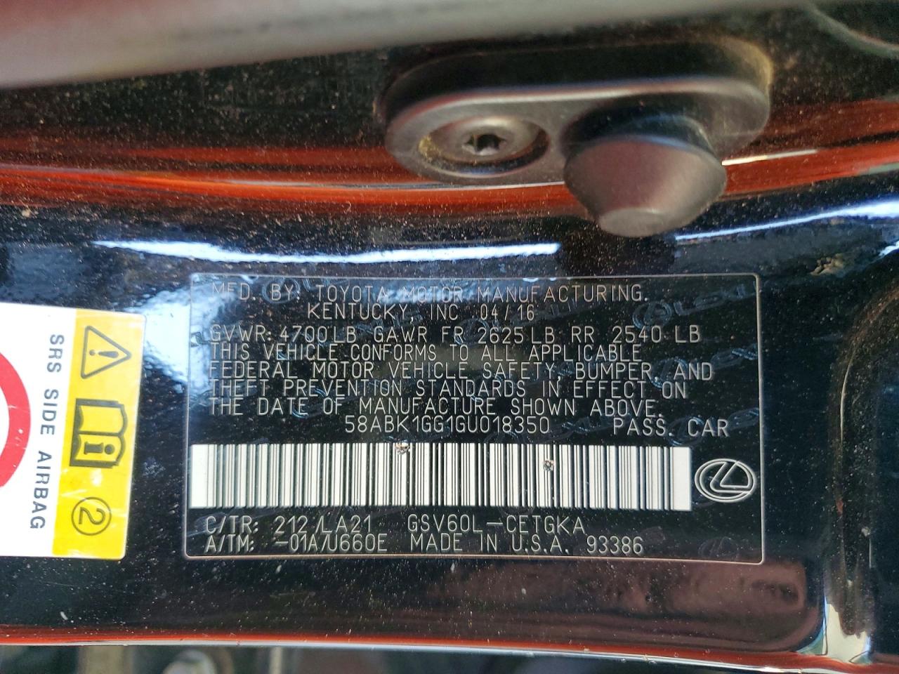 Lexus Es 350
