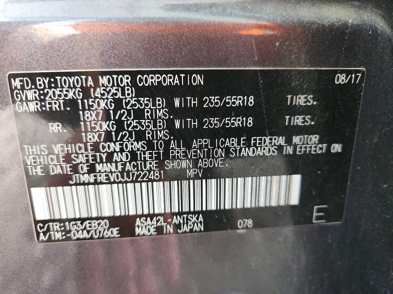 Toyota RAV4 Se
