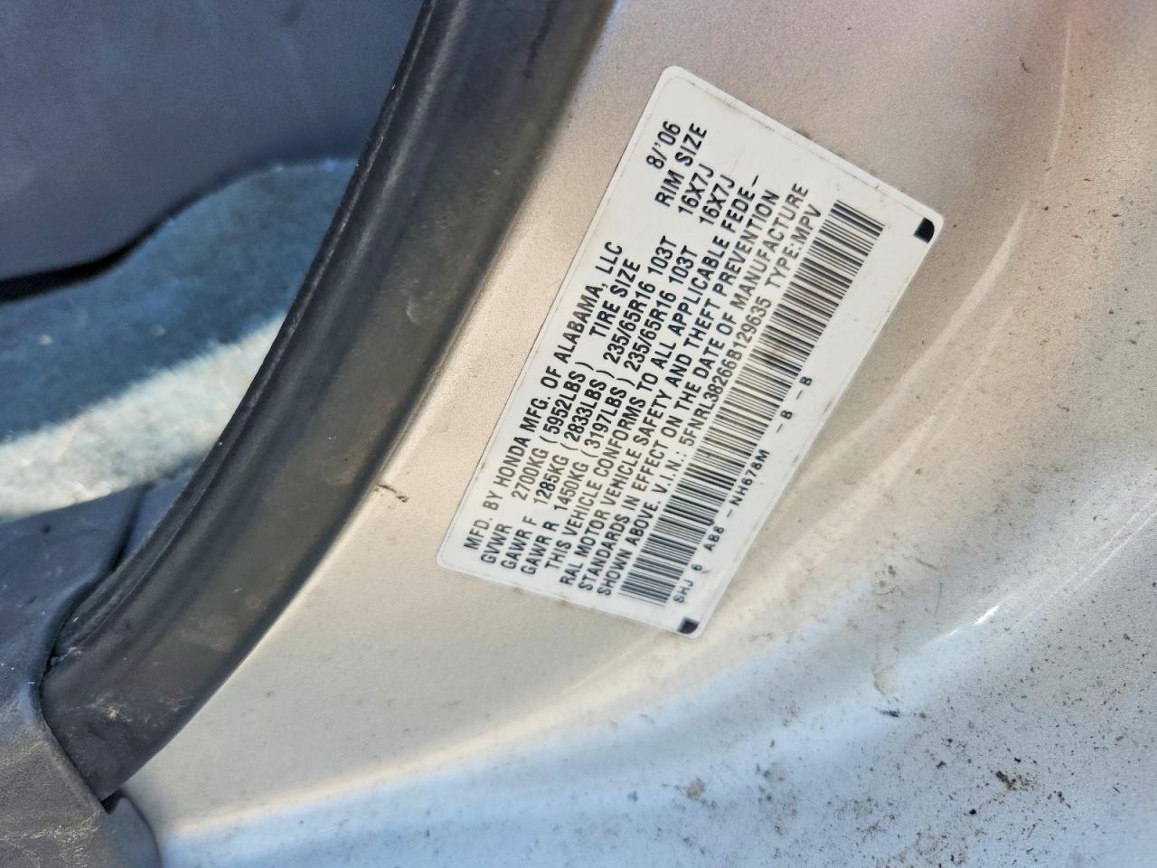 Honda Odyssey Lx