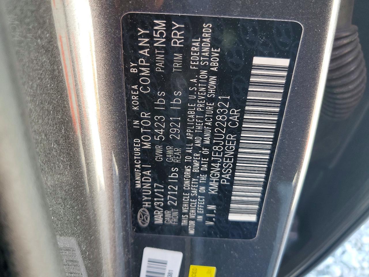 Genesis G80 3.8 3.8
