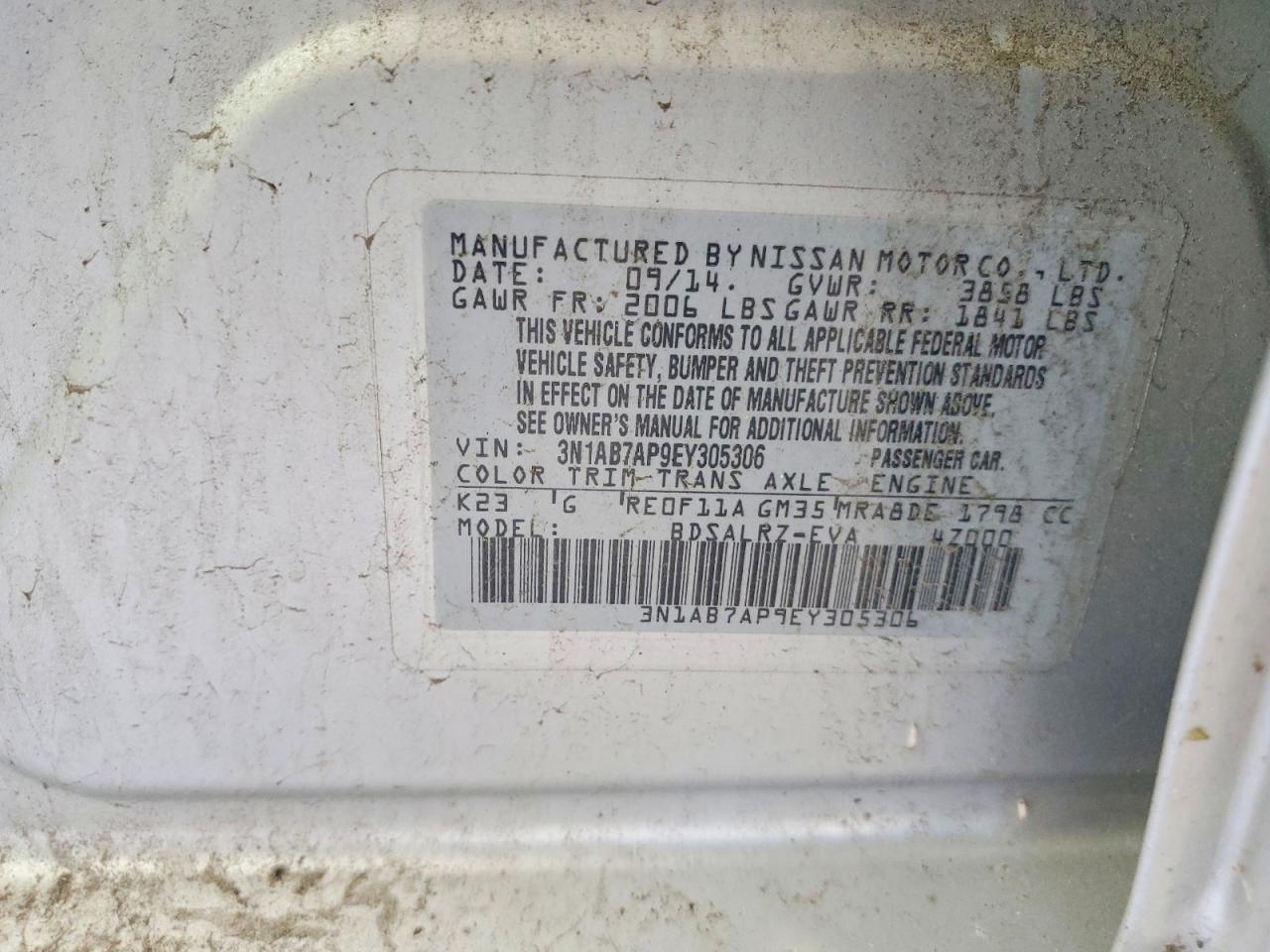 Nissan Sentra Sr