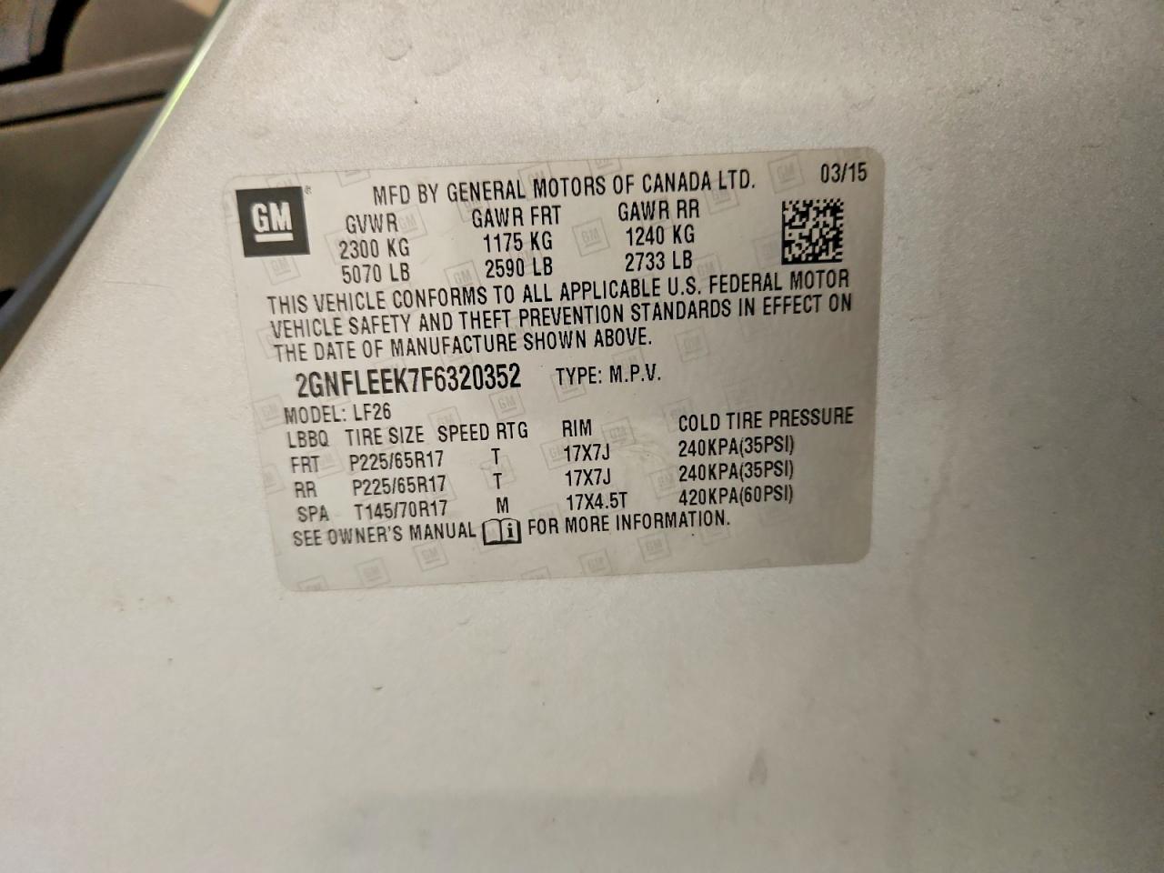 Chevrolet Equinox Ls