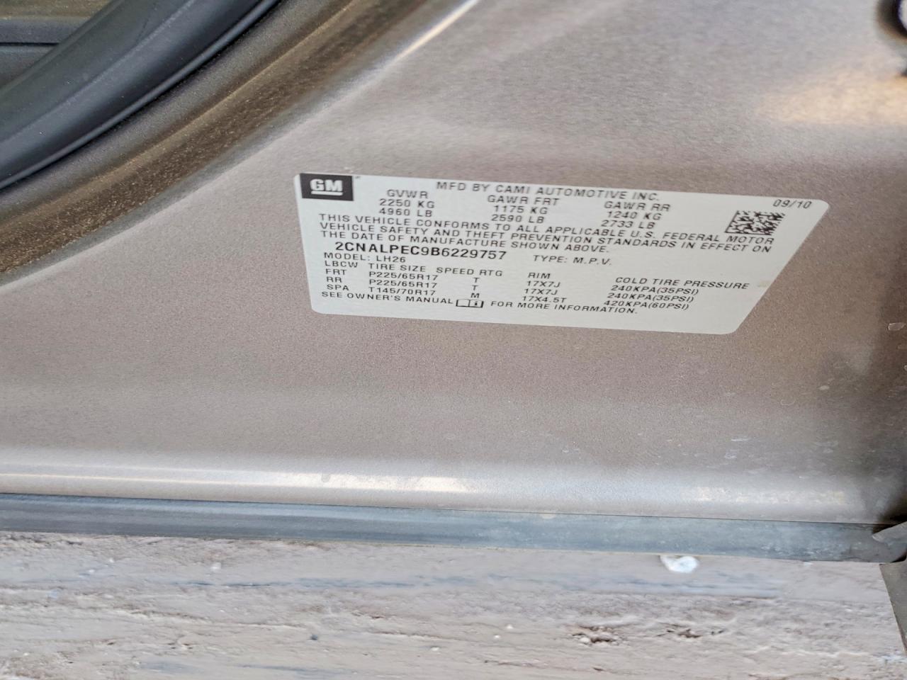 Chevrolet Equinox Lt
