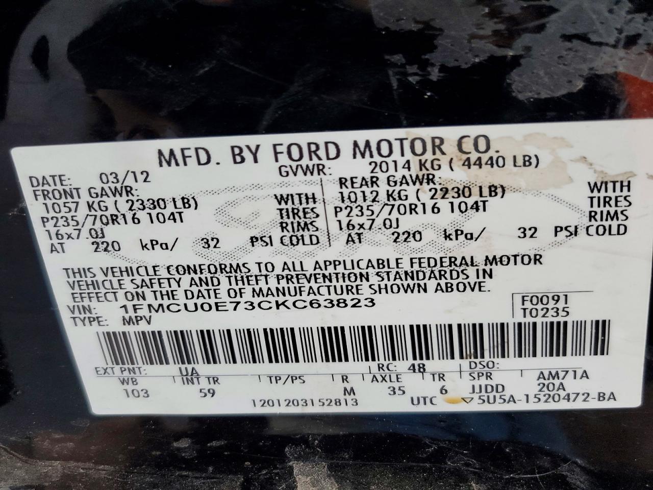 Ford Escape Limited