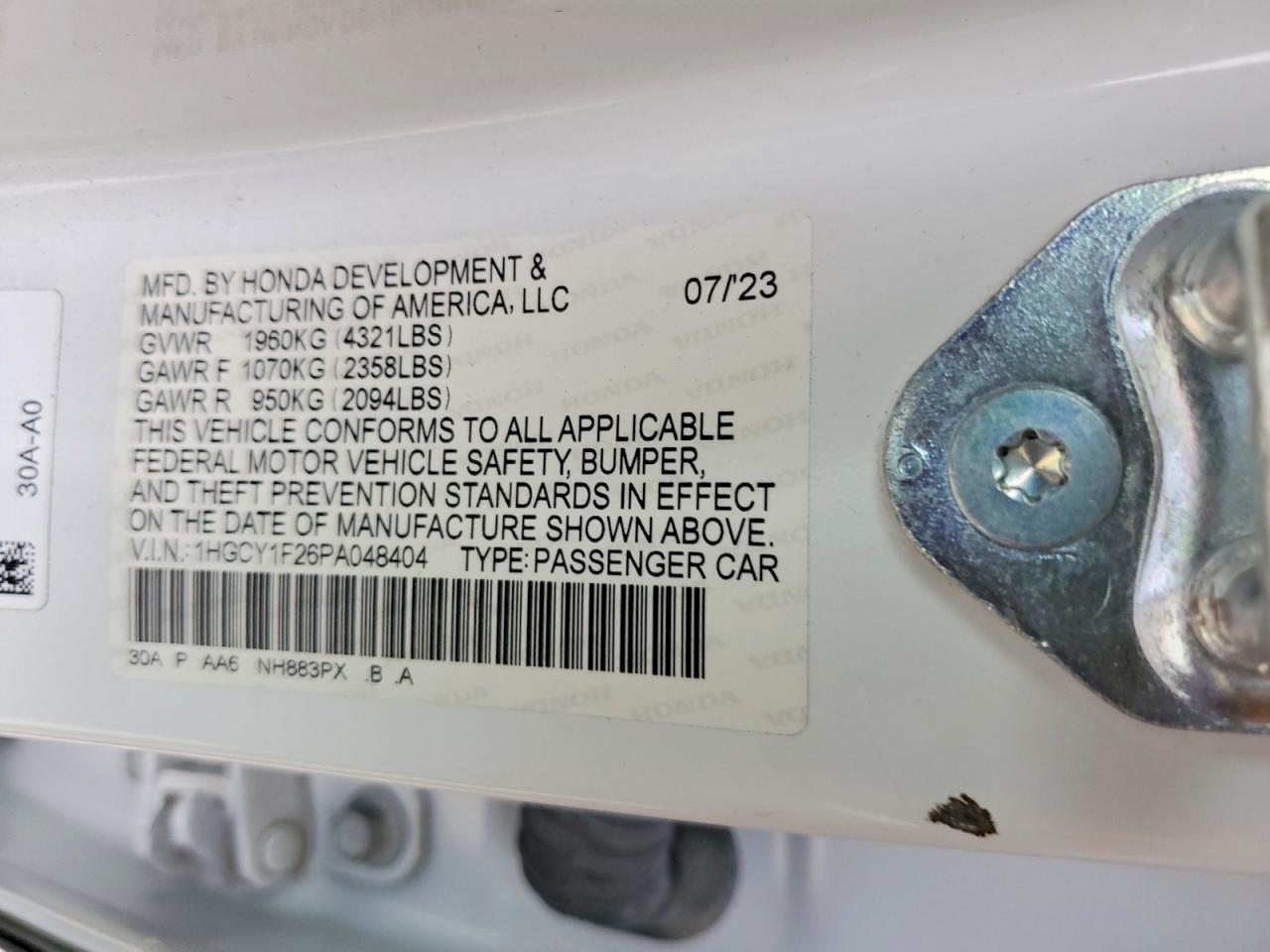 Honda Accord Lx