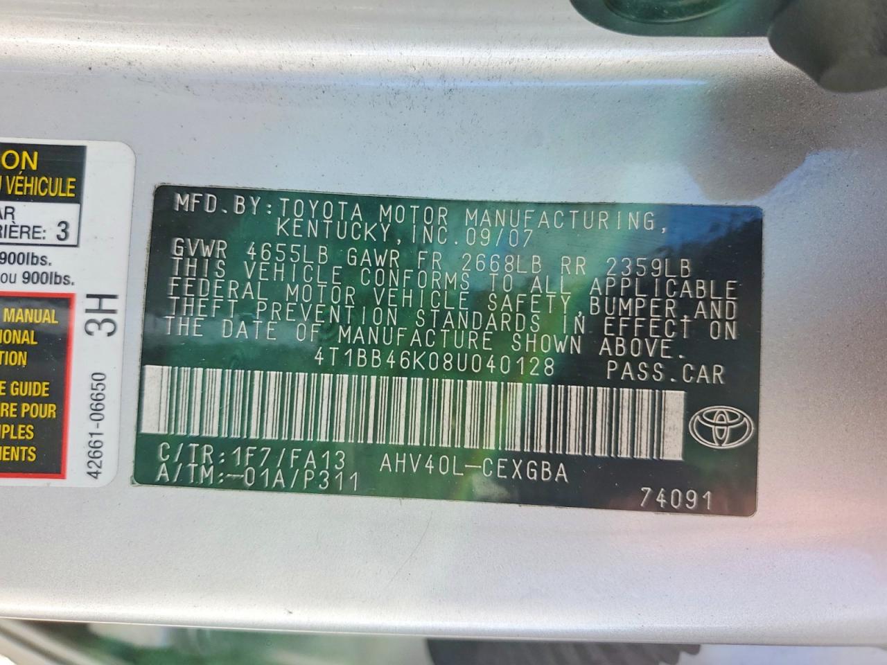 Toyota Camry Base