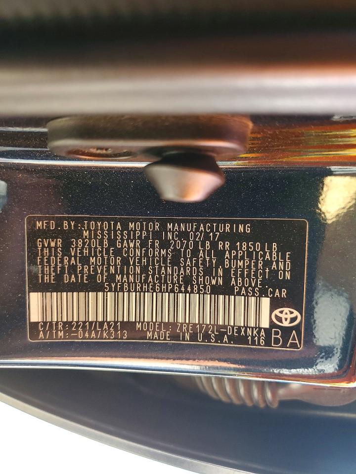 Toyota Corolla Xle
