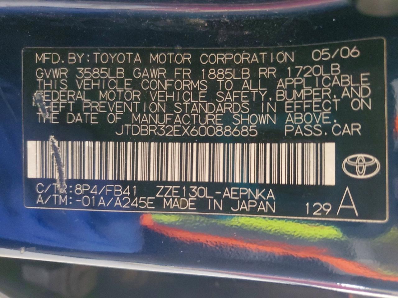 Toyota Corolla Le