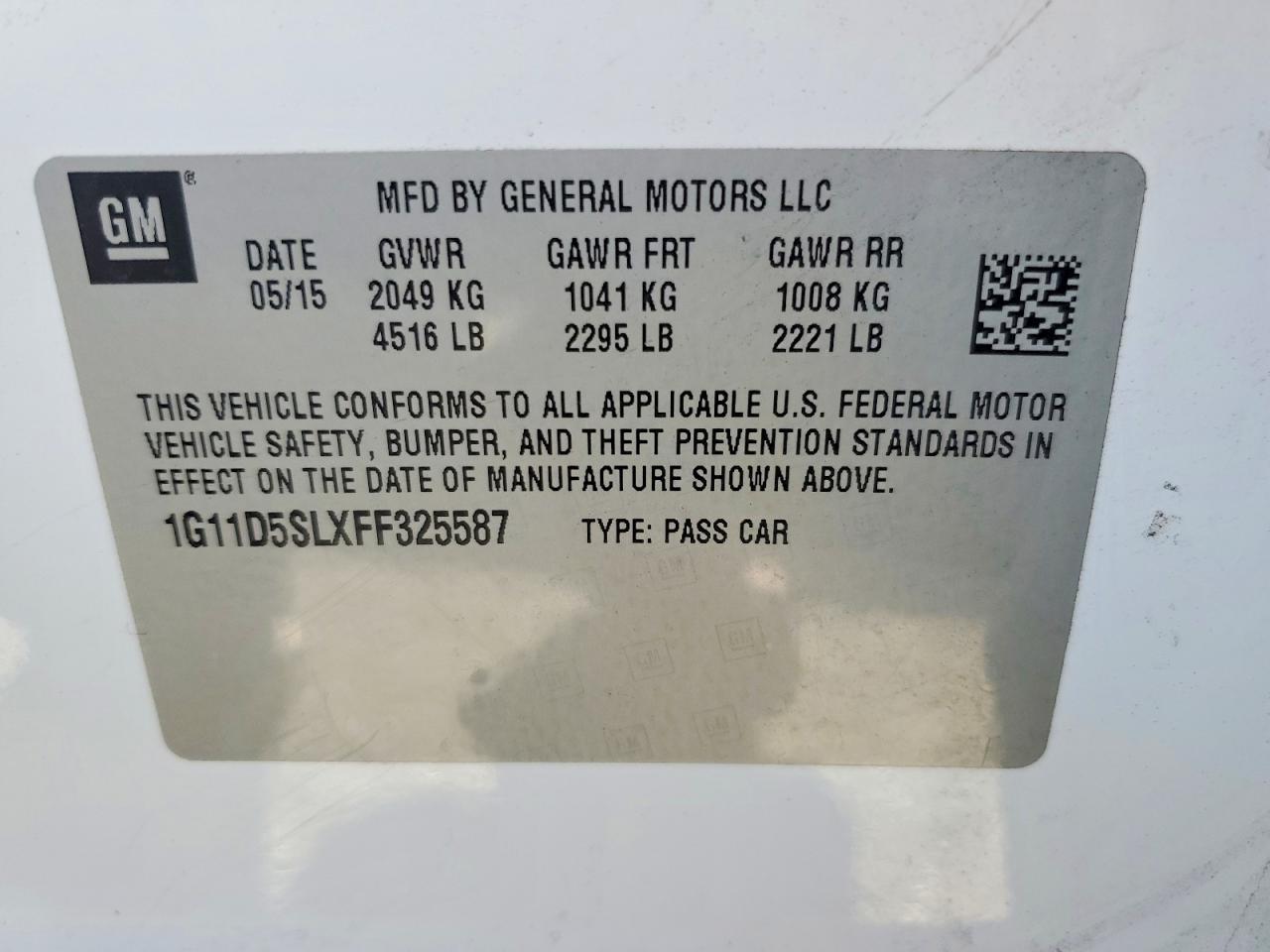 Chevrolet Malibu 2lt