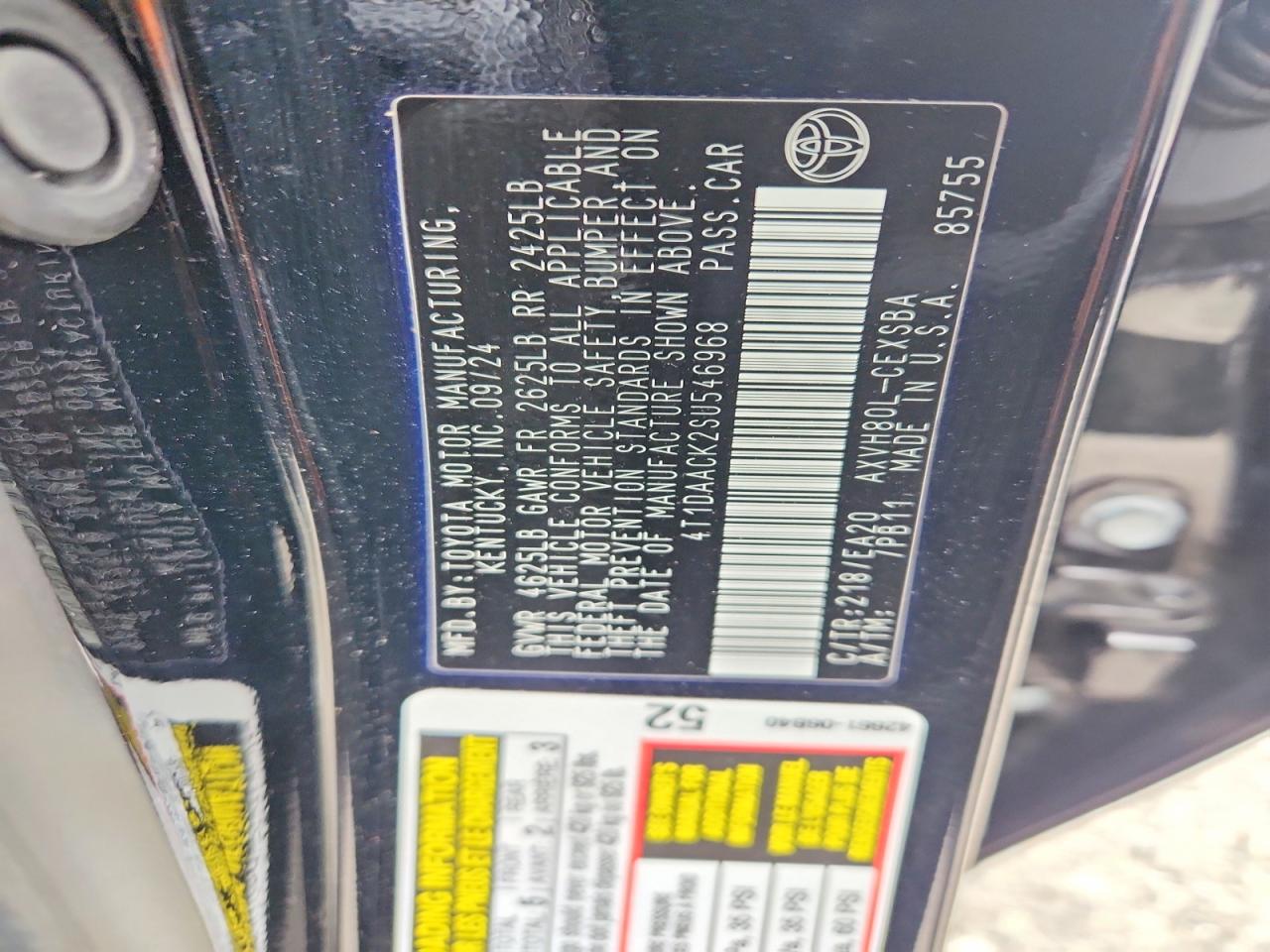 Toyota Camry Se