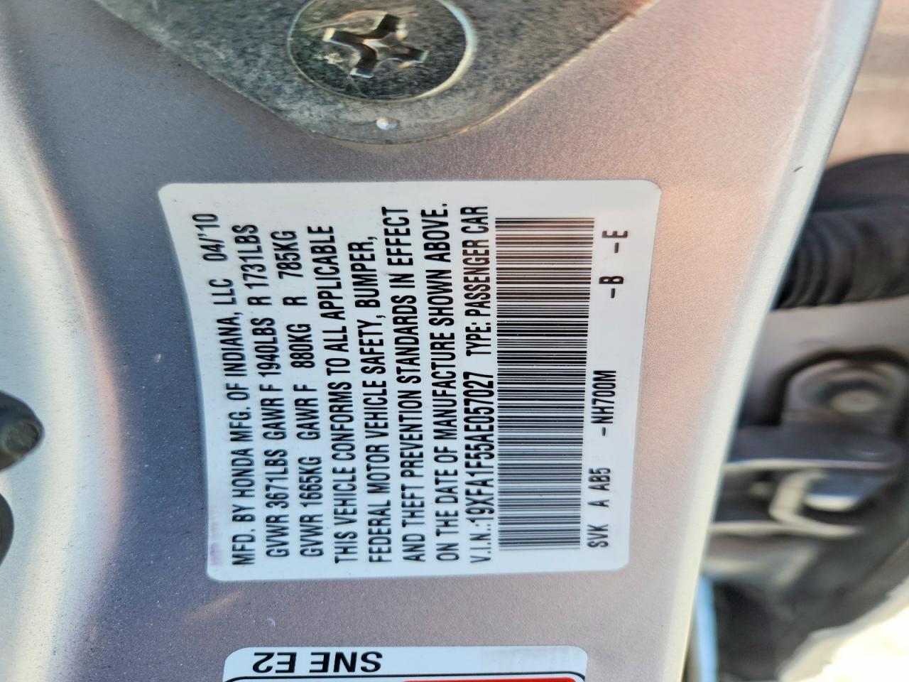 Honda Civic Lx