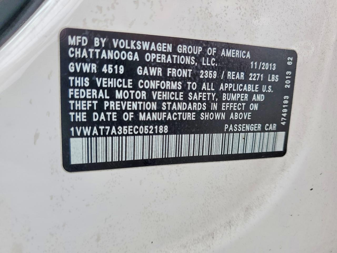 Volkswagen Passat S