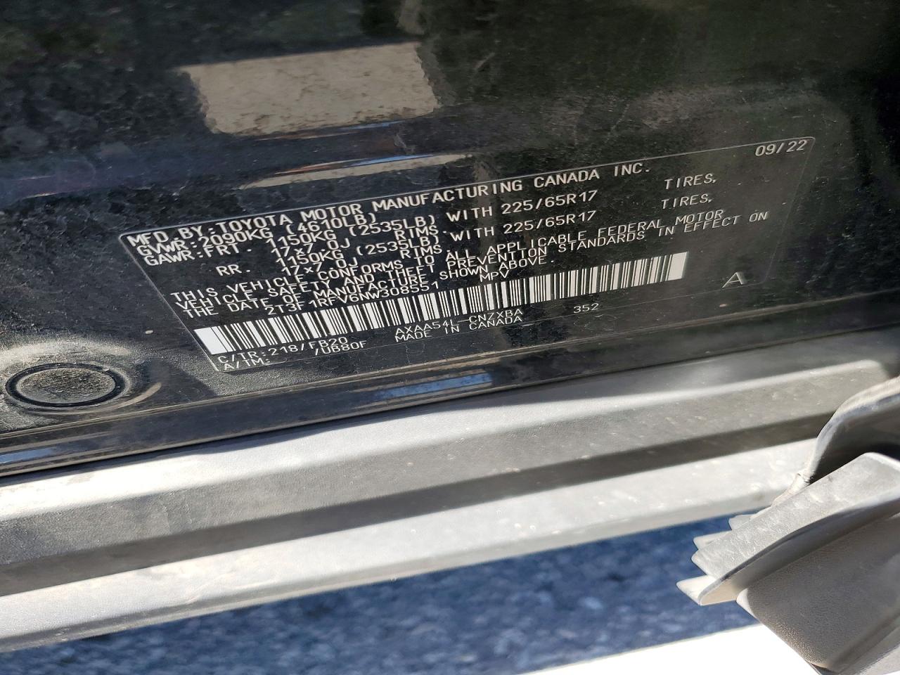 Toyota RAV4 Le