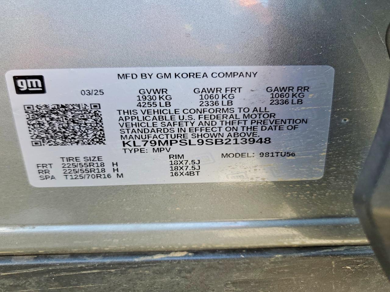 Chevrolet Trailblaze Lt